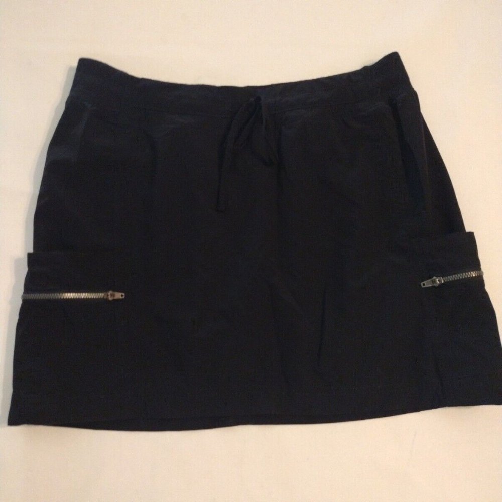 Tangerine Athletic Skirt Skirt Size Medium Black